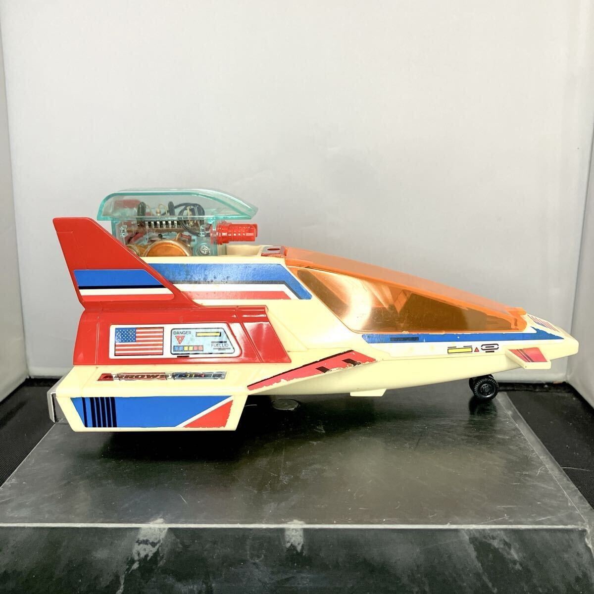 【1円】【超希少】【動作品】当時物 星銃士 ビスマルク アローストライカー プラデラ バンダイ 超合金 BISMARCK ARROW STRIKER_画像5