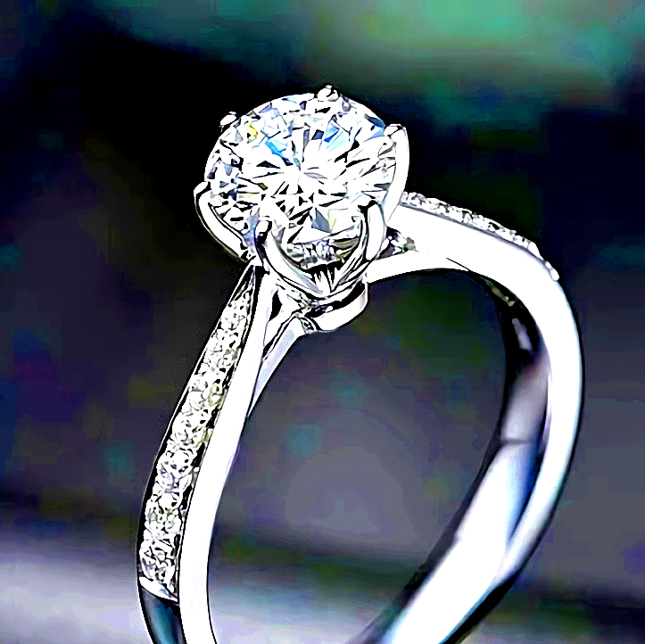 新品★送料無料★フリーサイズ七色ダイヤ極カットプラチナ仕上 刻印有925シルバーリング 誕生日プレゼント旅行秋祭連休ギフト国内発送_画像2