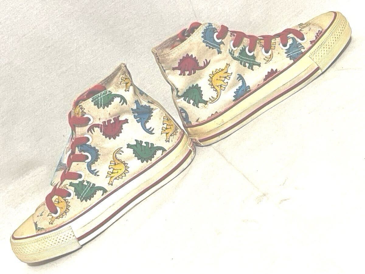 【80s CONVERSE】STEGOSAURUS コンバース ステゴザウルス 韓国製 スニーカー キッズ CONASAUR vintage ヴィンテージ _画像5