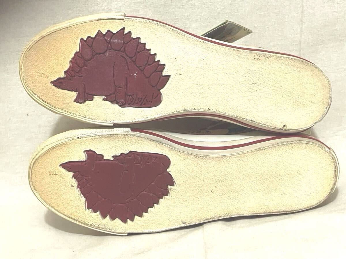 【80s CONVERSE】STEGOSAURUS コンバース ステゴザウルス 韓国製 スニーカー キッズ CONASAUR vintage ヴィンテージ _画像7