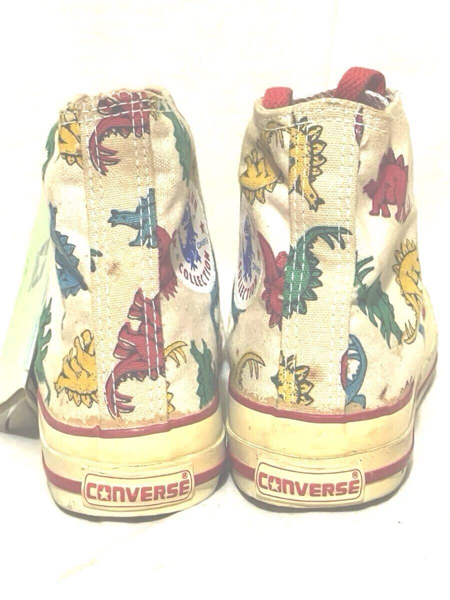 【80s CONVERSE】STEGOSAURUS コンバース ステゴザウルス 韓国製 スニーカー キッズ CONASAUR vintage ヴィンテージ _画像6