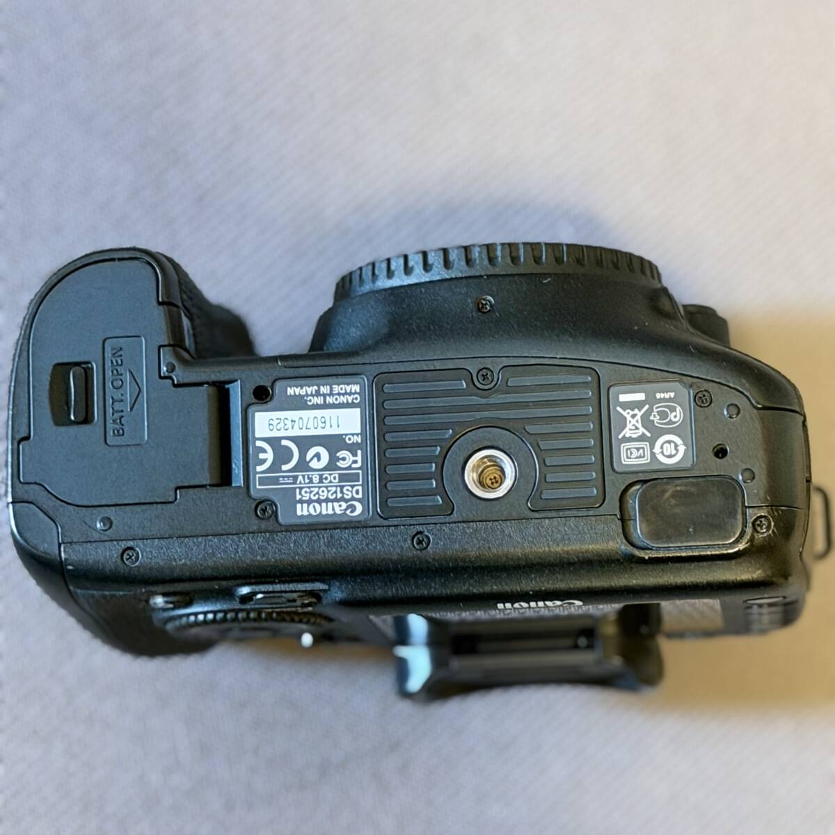 CANON EOS 7D キヤノン 付属品あり 箱あり 16Gコンパクトフラッシュメモリ付き_画像5