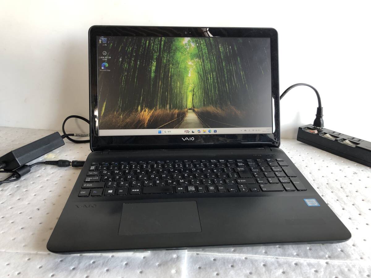 SONY VAIO S15(VJS151C11N)/COREi5-6300HQ/RAM8GB/SSD256GB/15.5インチフルHD/Windows11pro_画像1