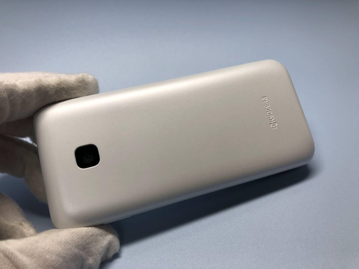 【Simロック解除済み】 au GRATINA KYF42 ホワイト 4G ガラケー -Y131_画像6