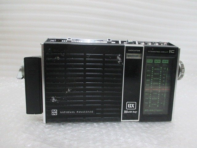 PK27838U*National* retro радио WORLD BOY GX*RF-858D* Junk *