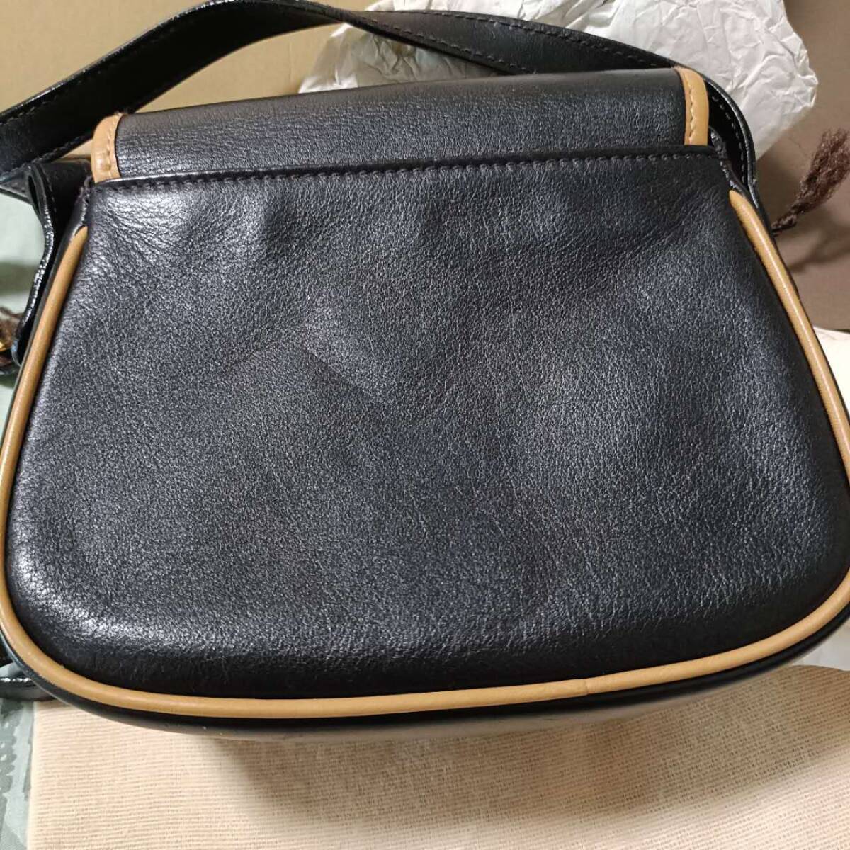 セリーヌ　バッグ　レザー　ショルダー　付属品あり　1円_画像9