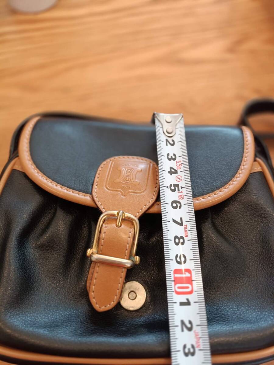 セリーヌ　バッグ　レザー　ショルダー　付属品あり　1円_画像5