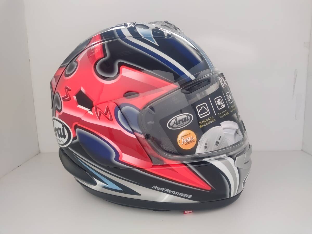 新品 未使用 ARAI RX7X NAKANO GP2 (59-60) Lサイズ 中野真矢モデル 56Racing_画像1