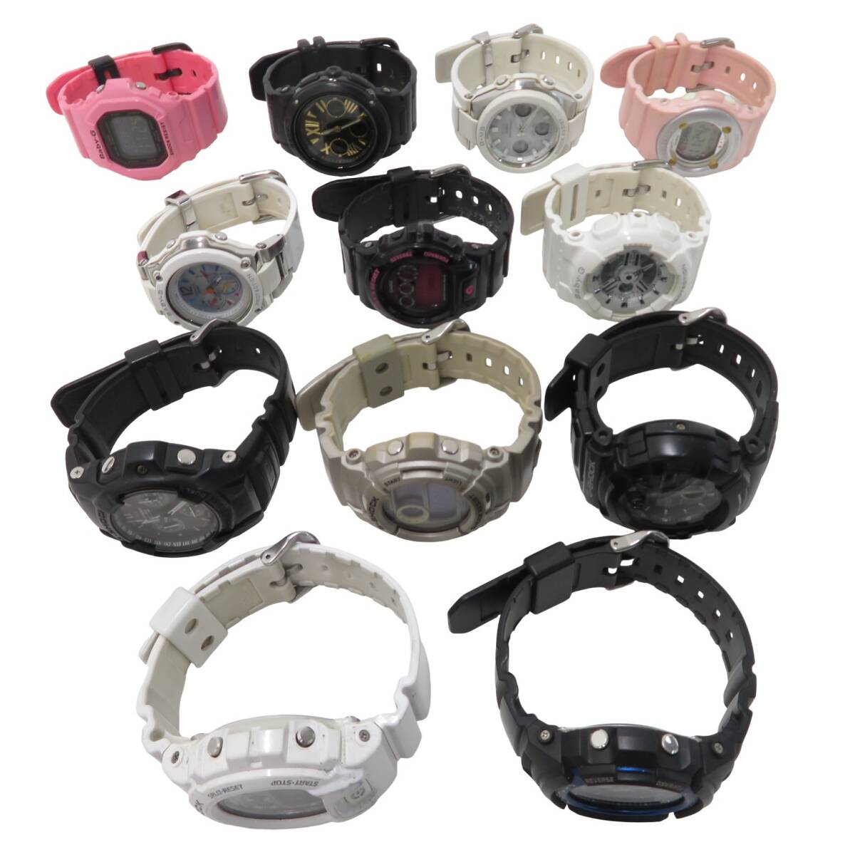【1円～】稼働品 CASIO カシオ G-SHOCK Baby-G 腕時計 12点 まとめ売り [M7426]_画像1