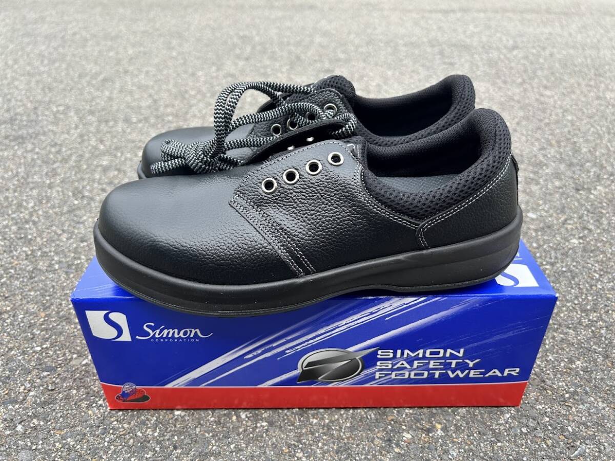 倉庫一掃セール　訳あり　安全靴　24.0cm　シモン　WS11　黒　ウォーキングセーフティ　SX3層底F　短靴　男女兼用（0430YO-3①）_画像5