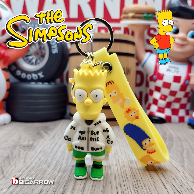 シンプソンズ バート THE SIMPSONS キーホルダー キーチェーン ストラップ アメリカン雑貨_画像1