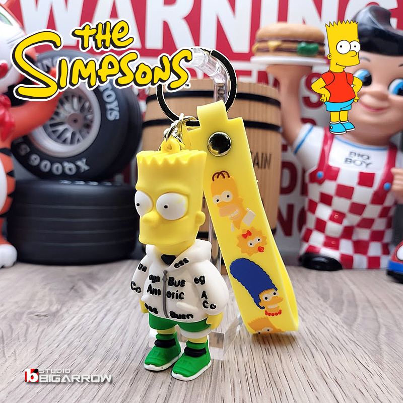 シンプソンズ バート THE SIMPSONS キーホルダー キーチェーン ストラップ アメリカン雑貨_画像2