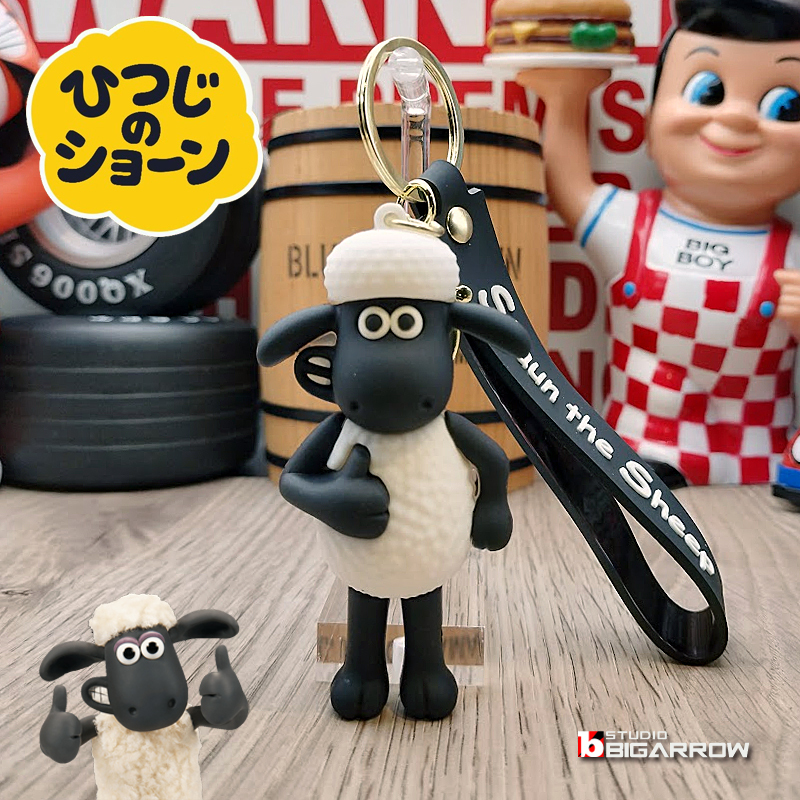 ひつじのショーン SHAUN キーホルダー キーチェーン ストラップ アメリカン雑貨_画像1