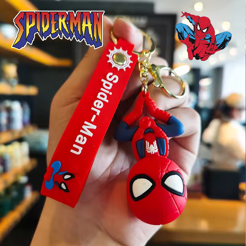 スパイダーマン SPIDERMAN MARVEL キーホルダー キーチェーン ストラップ 世田谷ベース アメリカン雑貨 ④_画像4