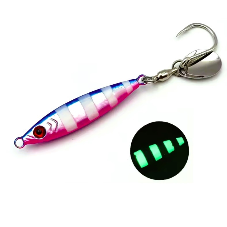 ブレードジグ 58mm 30g 5個セット メタルジグ 青物 ジギング ただ巻き ぶっ飛び マキジグ サゴシ_画像5