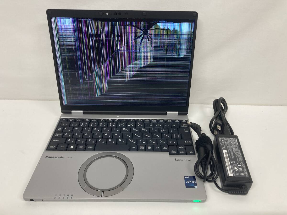 「ジャンク品」Panasonic CF-SR4RDAAS / Core i5-1345U 1.6GHz / 16GB/ SSD 256GB / windows 11Pro / 使用時410時間_画像1