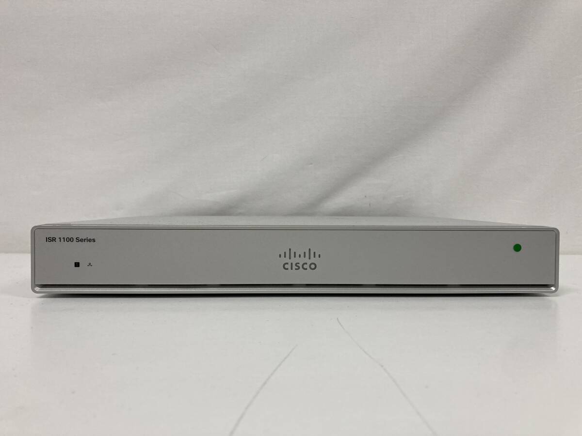 Cisco ISR1100 Series C1111-8P V01サービス統合型ルータ 、動作確認済、初期化済、ACアダプター付き_画像2