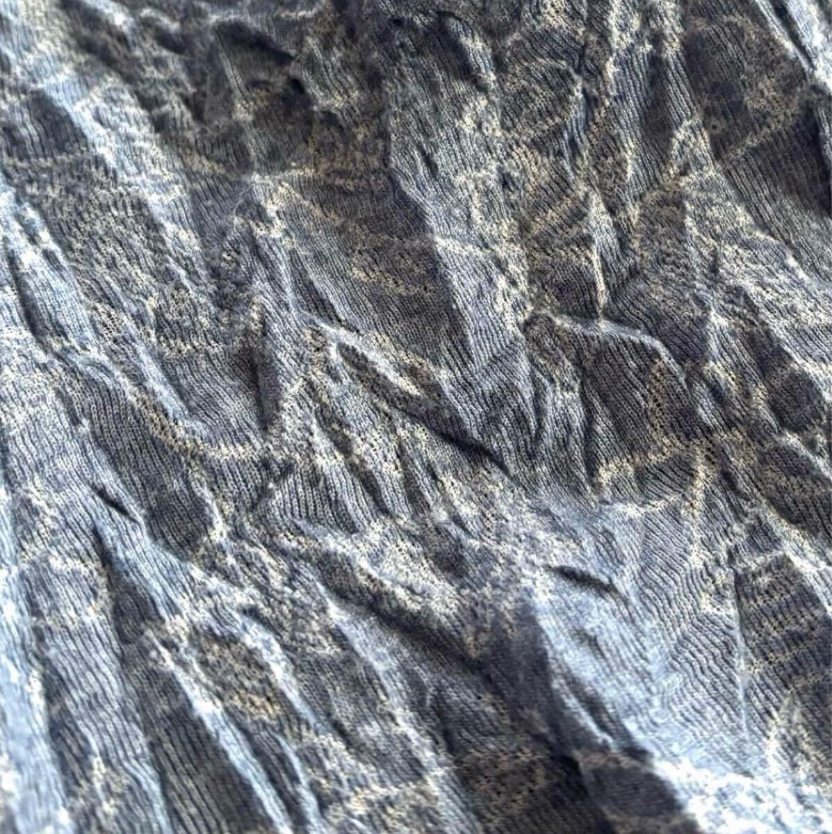 【always】 ボタニカル柄シワ加工 7分袖丈 ブラウス_画像8