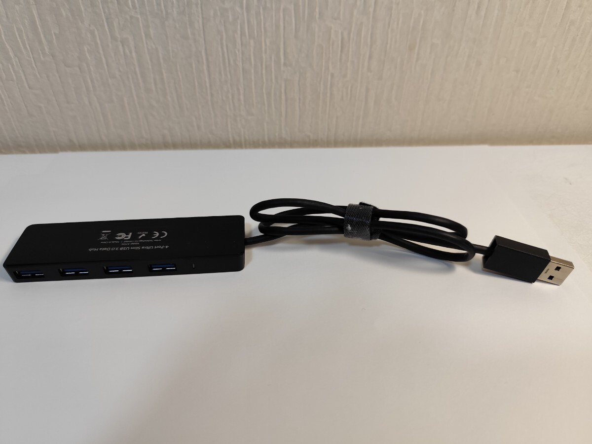 【送料無料】Anker USB3.0 ウルトラスリム 4ポートハブ USB ハブ 60cm ケーブル 5Gbps高速転送 バスパワー 軽量 コンパクト_画像2