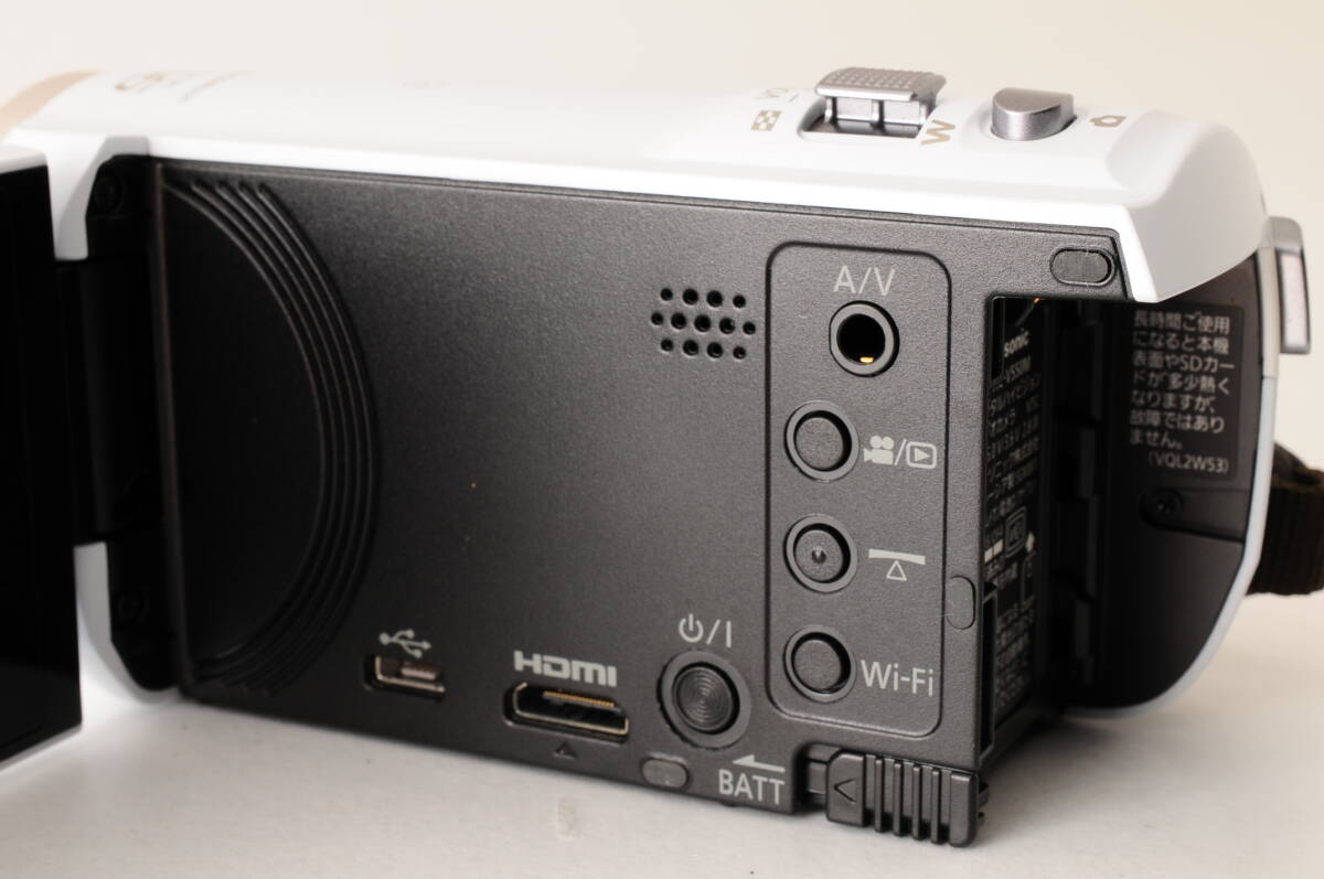 [ почти новый товар изначальный с коробкой ] Panasonic Panasonic HC-V550M белый #328-Y01NO