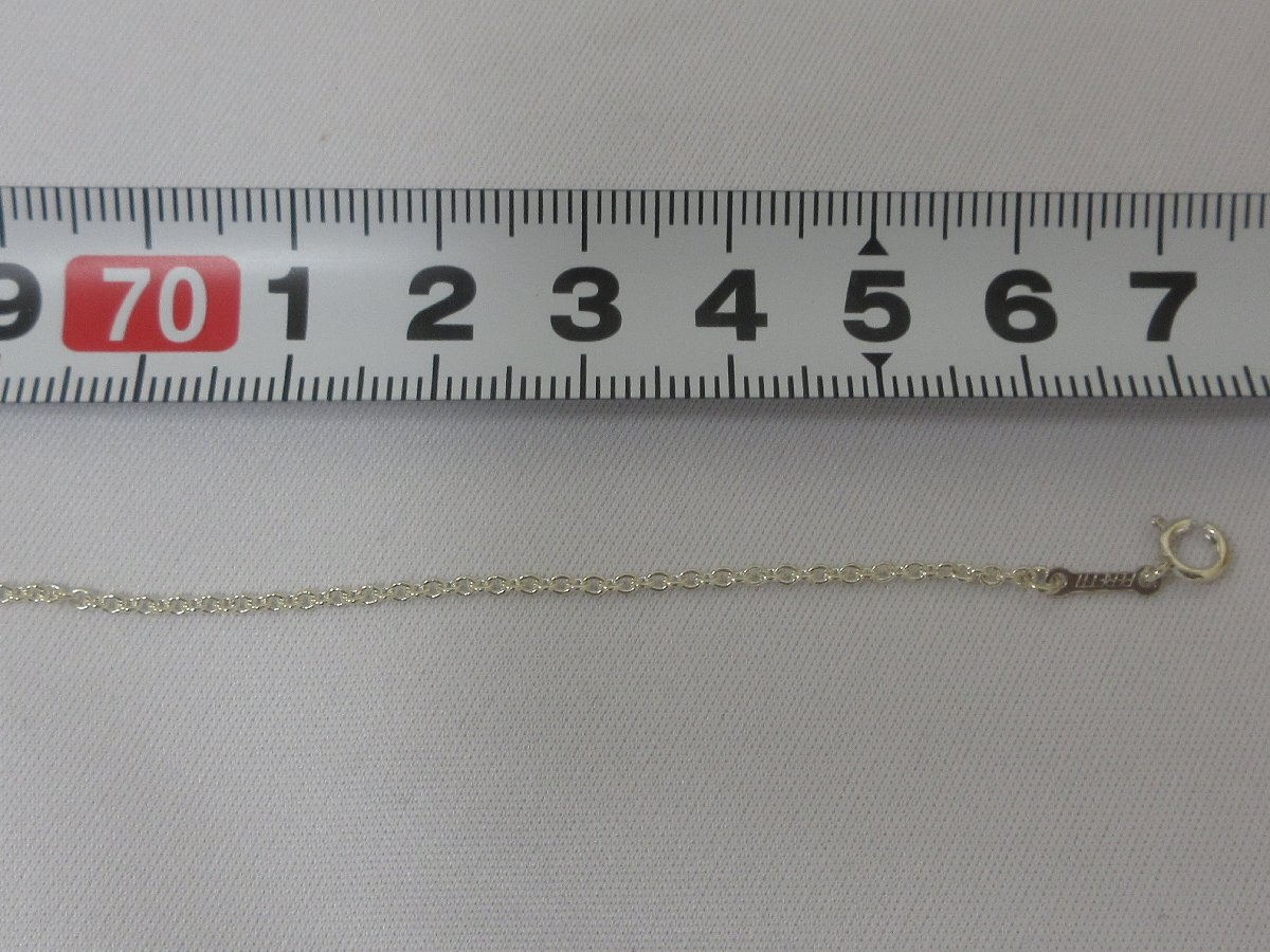 Tiffany & Co. ティファニー エルサペレッティ アップル 大サイズ ロング ネックレス 8.8g リンゴ SV925_画像10