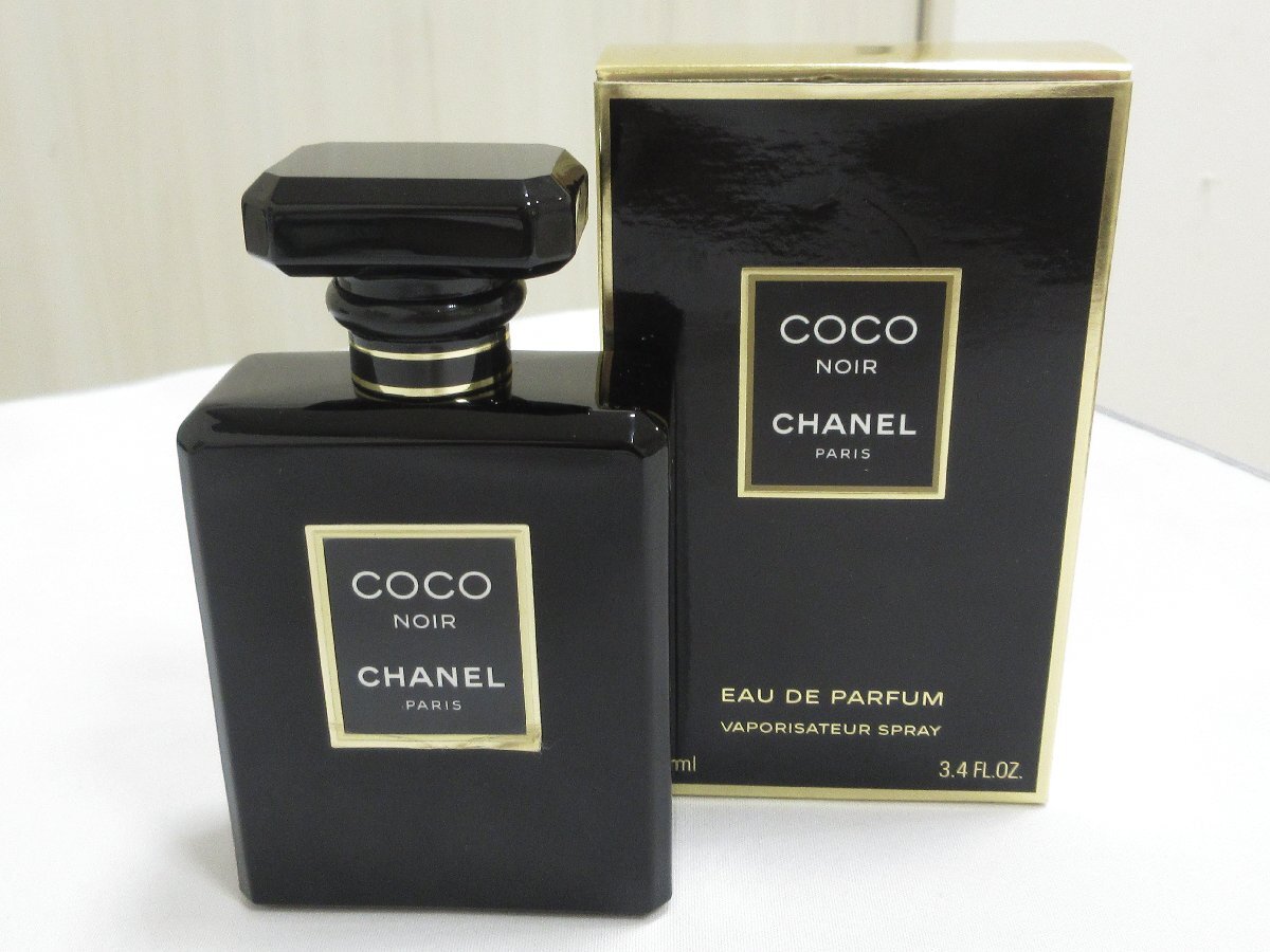 CHANEL 　100ml COCO NOIR シャネル ココノワール EDP オードパルファム SP スプレー 香水 フレグランス 箱付き_画像1