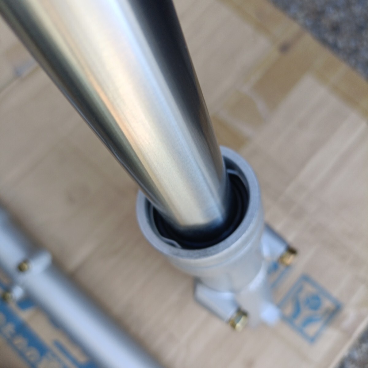 フロントフォーク ja07 カブプロ110 CT110 CT110流用 ハンターカブ ja07−300 ホンダ ja07流用_画像6