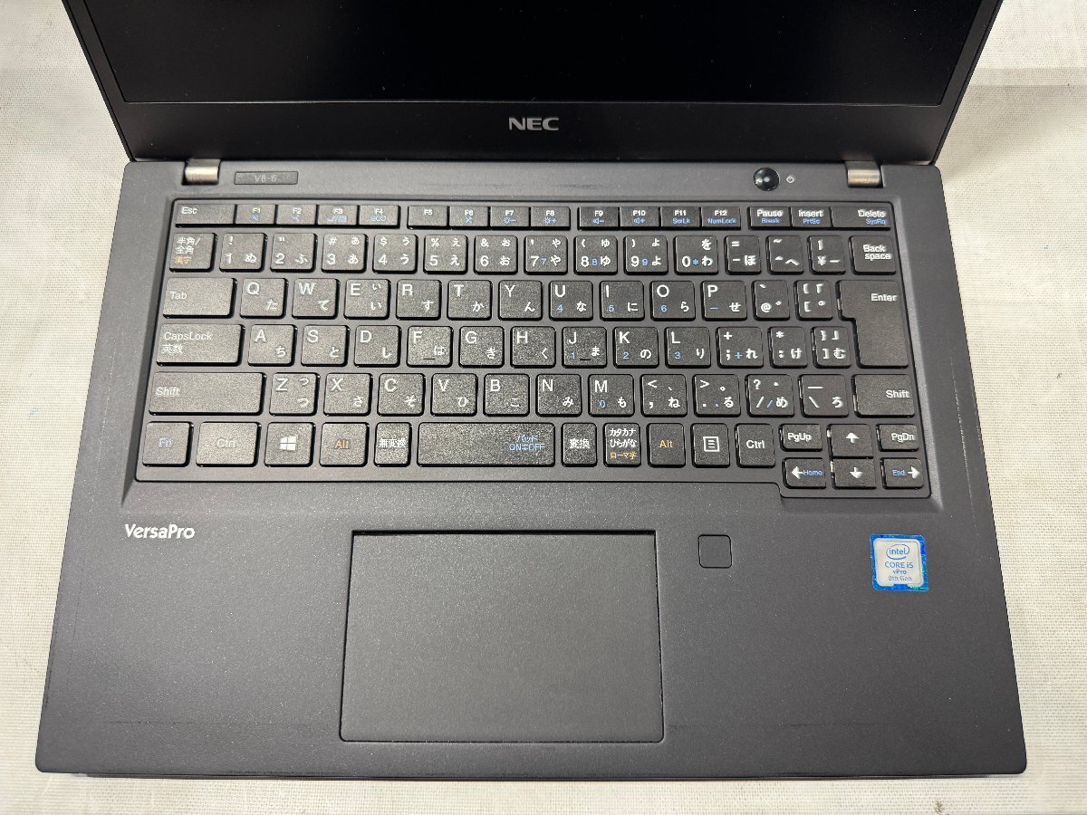 ◎NEC VersaPro VKM16B-6 PC-VKM16BZG6 Intel Core i5-8365U メモリ8GB SSD256GB 13.3インチ FHD ACアダプター欠品 現状品 /1104e2_画像3
