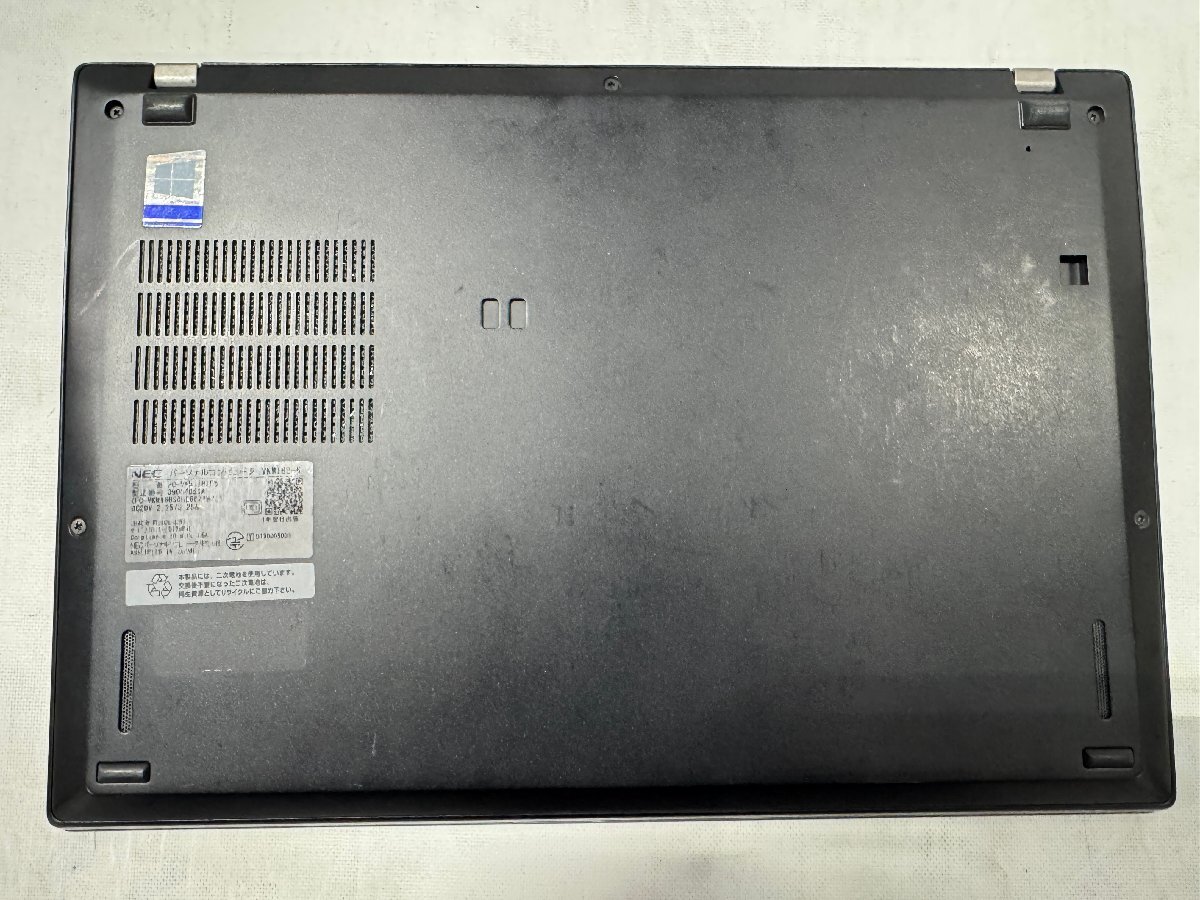 ◎NEC VersaPro VKM16B-6 PC-VKM16BZG6 Intel Core i5-8365U メモリ容量不明 ストレージ無 AC欠品 パスワード不明 ジャンク/0930e4_画像7