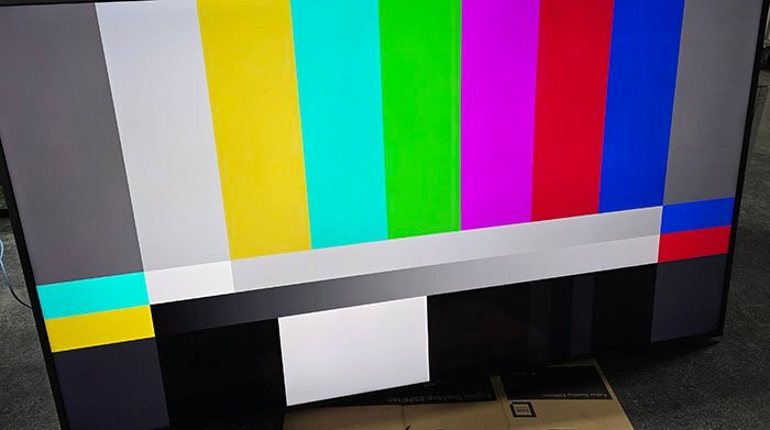 ■SONY BRAVIA FW-85BZ35F 4K85V型 業務用ディスプレイ 液晶モニター 3840x2160 AndroidTV HDMI*4 動作可 2018製 直接引き渡しのみ 1106-S_画像3