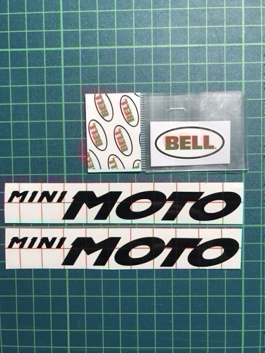 BELL minimoto ロゴステッカーセット ※おまけ付き ミニモト mtx_画像4