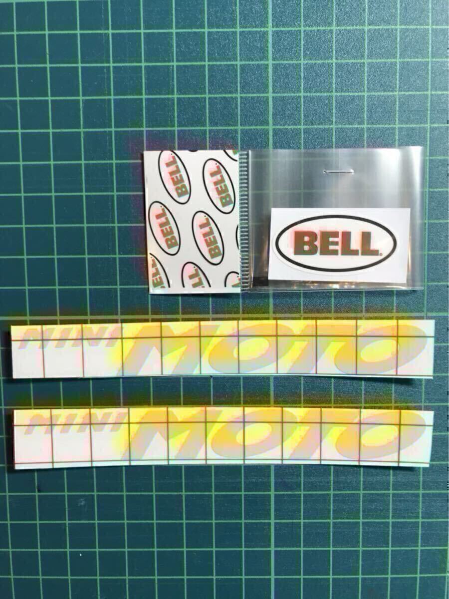 BELL minimoto ロゴステッカーセット ※おまけ付き ミニモト mtx_画像6