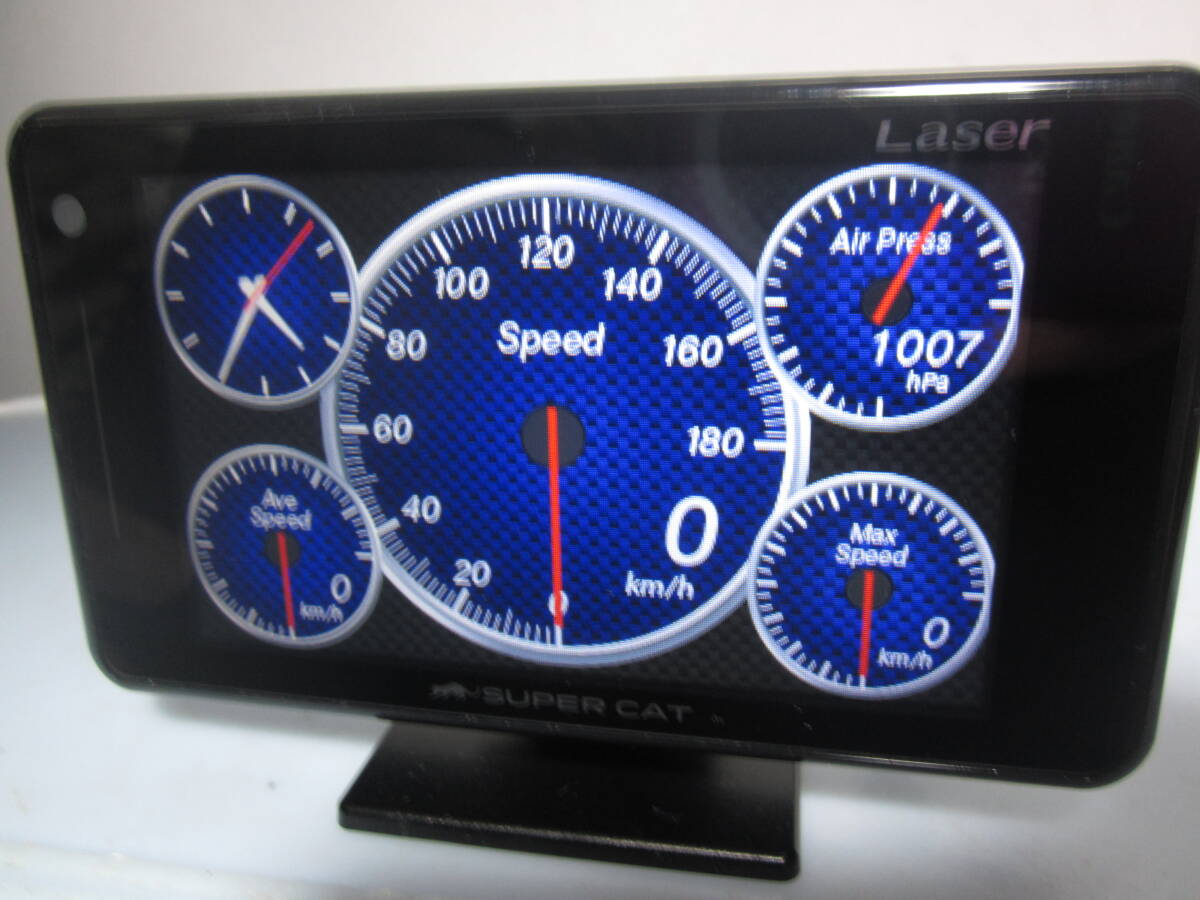 YUPITERU SUPER CAT Z series レーザー＆レーダー探知機　Z120L（LS320/GS303/A370同等品） 中古品_画像2