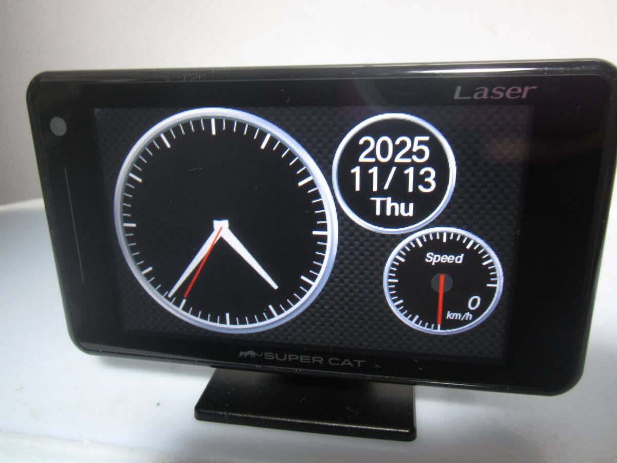 YUPITERU SUPER CAT Z series レーザー＆レーダー探知機　Z120L（LS320/GS303/A370同等品） 中古品_画像5