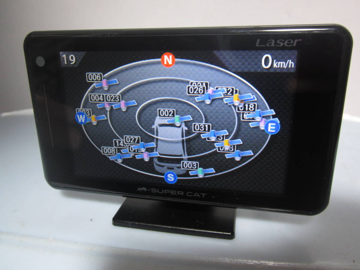 YUPITERU SUPER CAT Z series レーザー＆レーダー探知機　Z120L（LS320/GS303/A370同等品） 中古品_画像6