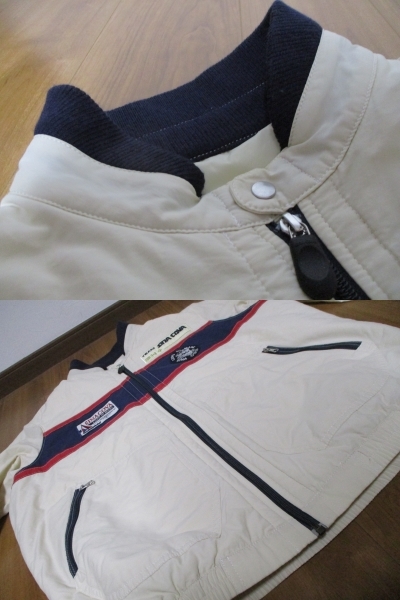 日本製 SINA COVA シナコバ 中綿ナイロンジャケット LLサイズ_画像4