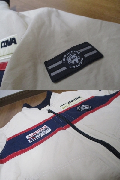 日本製 SINA COVA シナコバ 中綿ナイロンジャケット LLサイズ_画像5