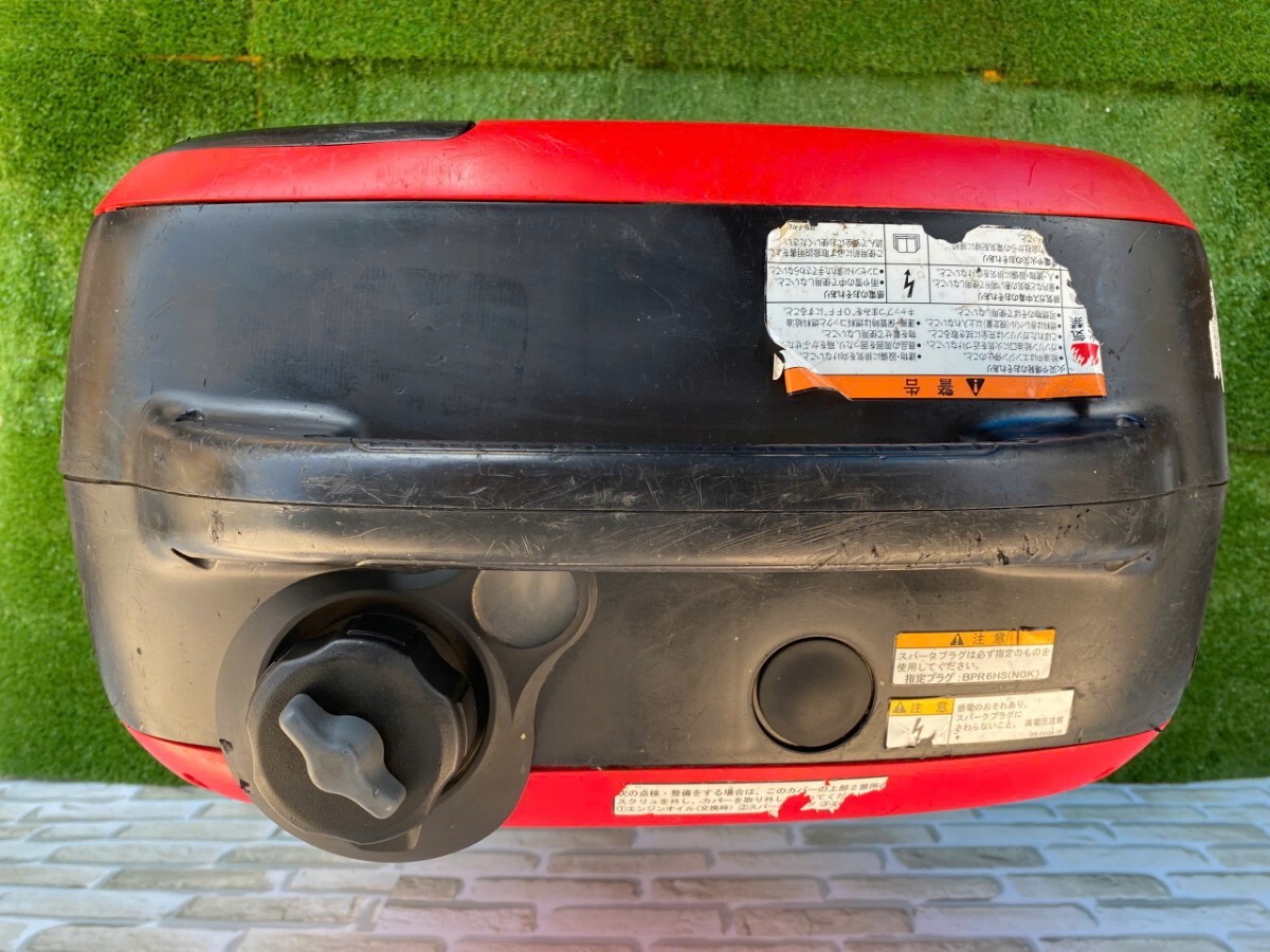 [動作良好・保証付]SHINDAIWAインバーター発電機IEG1600M(76)_画像4