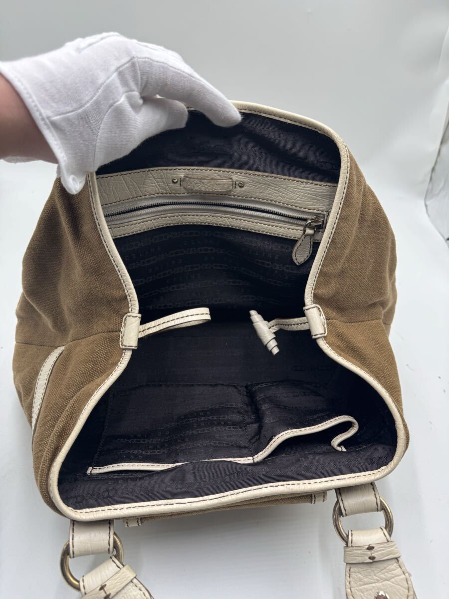 $ CELINE セリーヌ ハンドバッグ トートバッグ _画像6