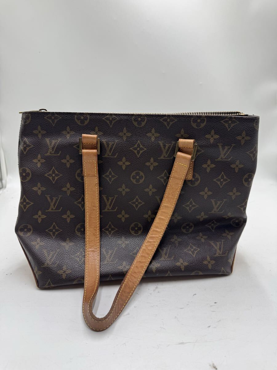 $ LOUIS VUITTON ルイヴィトン モノグラム トートバッグ カバピアノ VI0012_画像3