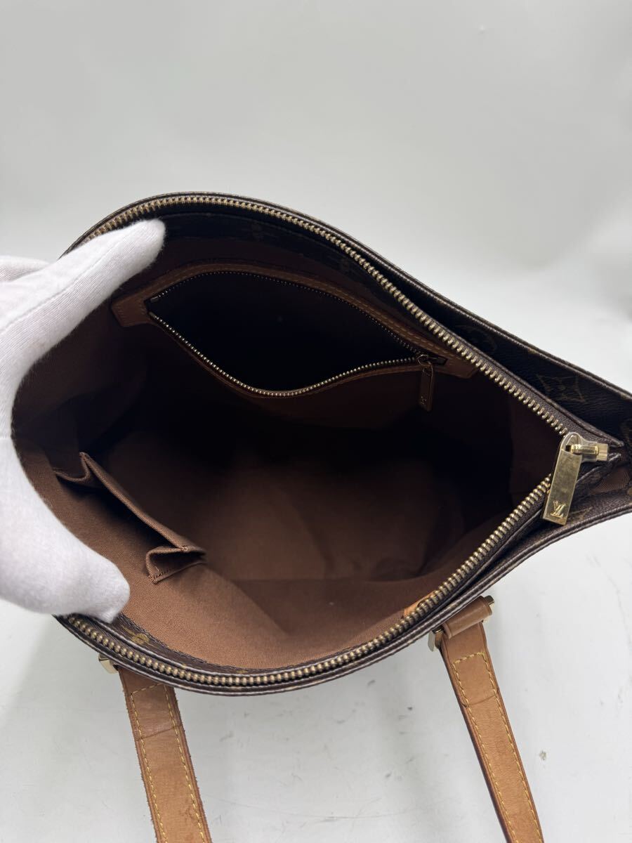 $ LOUIS VUITTON ルイヴィトン モノグラム トートバッグ カバピアノ VI0012_画像5