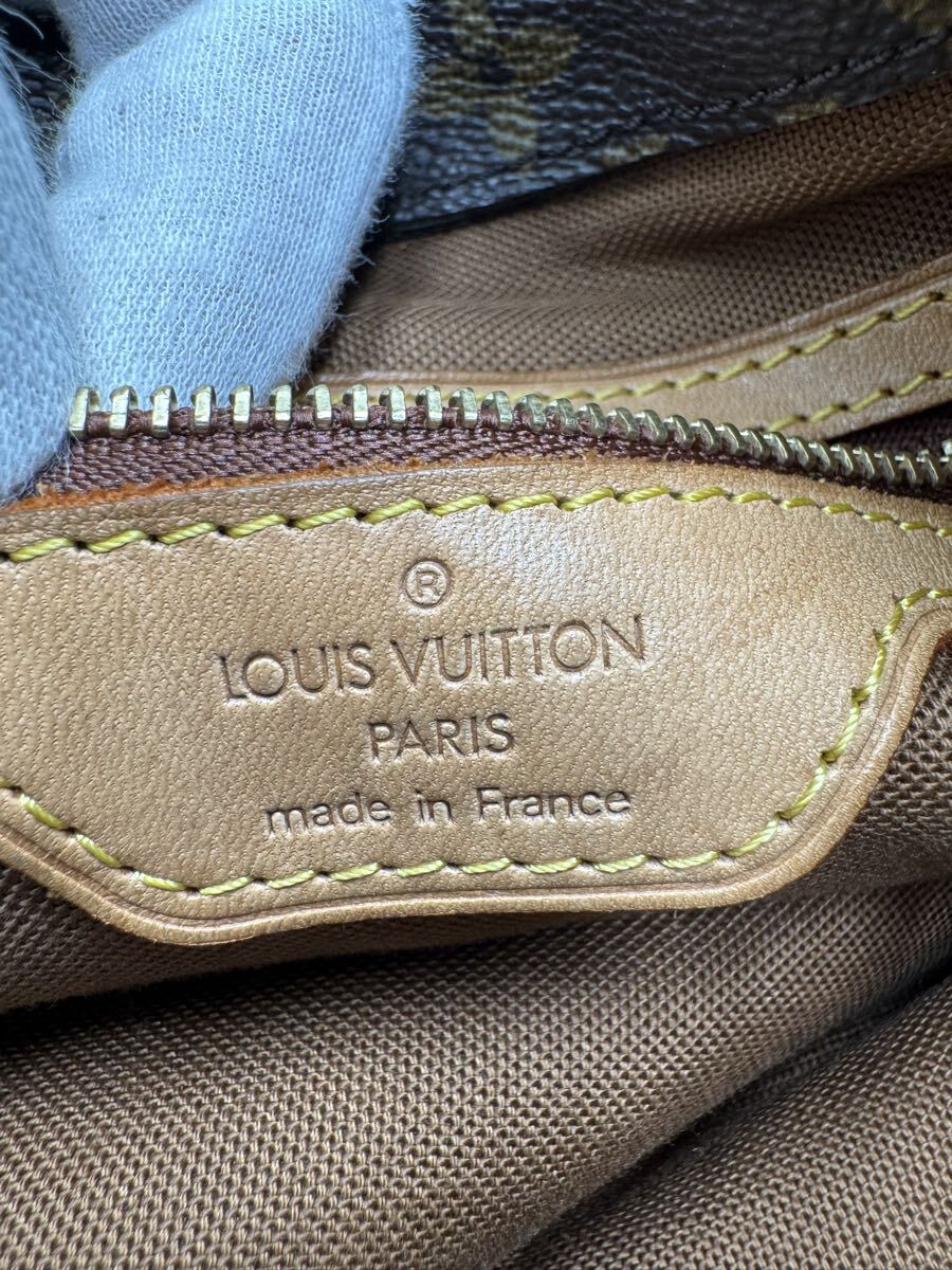 $ LOUIS VUITTON ルイヴィトン モノグラム トートバッグ カバピアノ VI0012_画像6