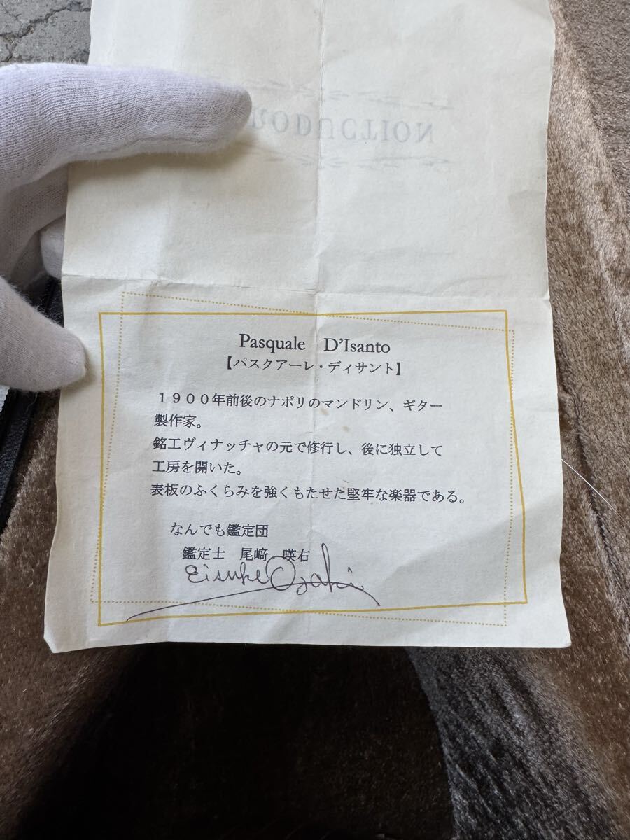 $ マンドリン 弦楽器 楽器 ソフトケース付き ナポリ パスアーレ ディサント_画像4