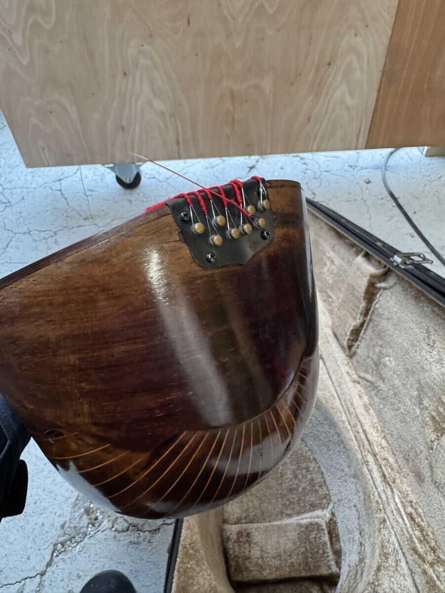 $ マンドリン 弦楽器 楽器 ソフトケース付き ナポリ パスアーレ ディサント_画像5