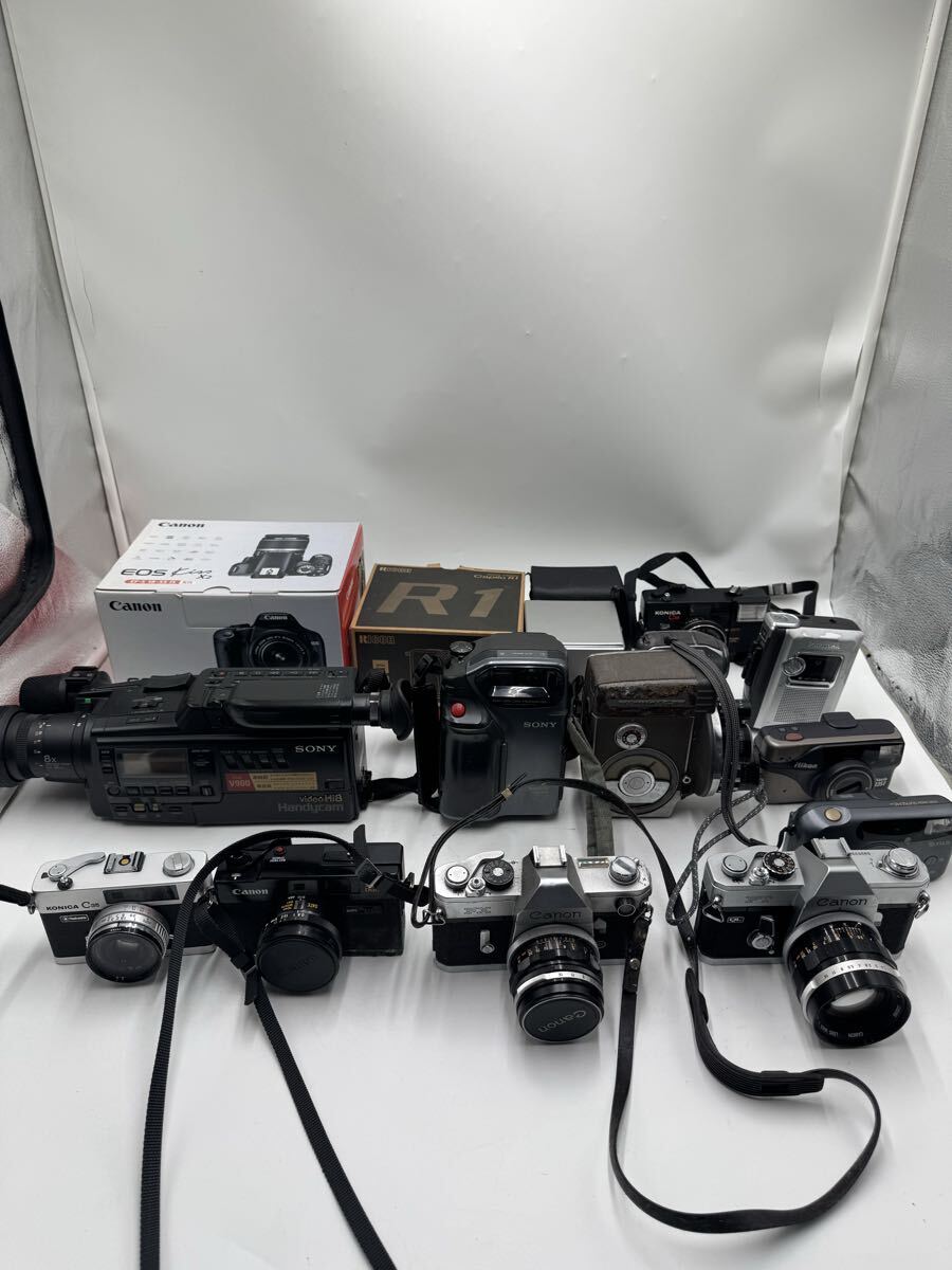 ¥ カメラ デジタルカメラ ビデオカメラ フィルムカメラ まとめ売り Canon SONY など_画像1