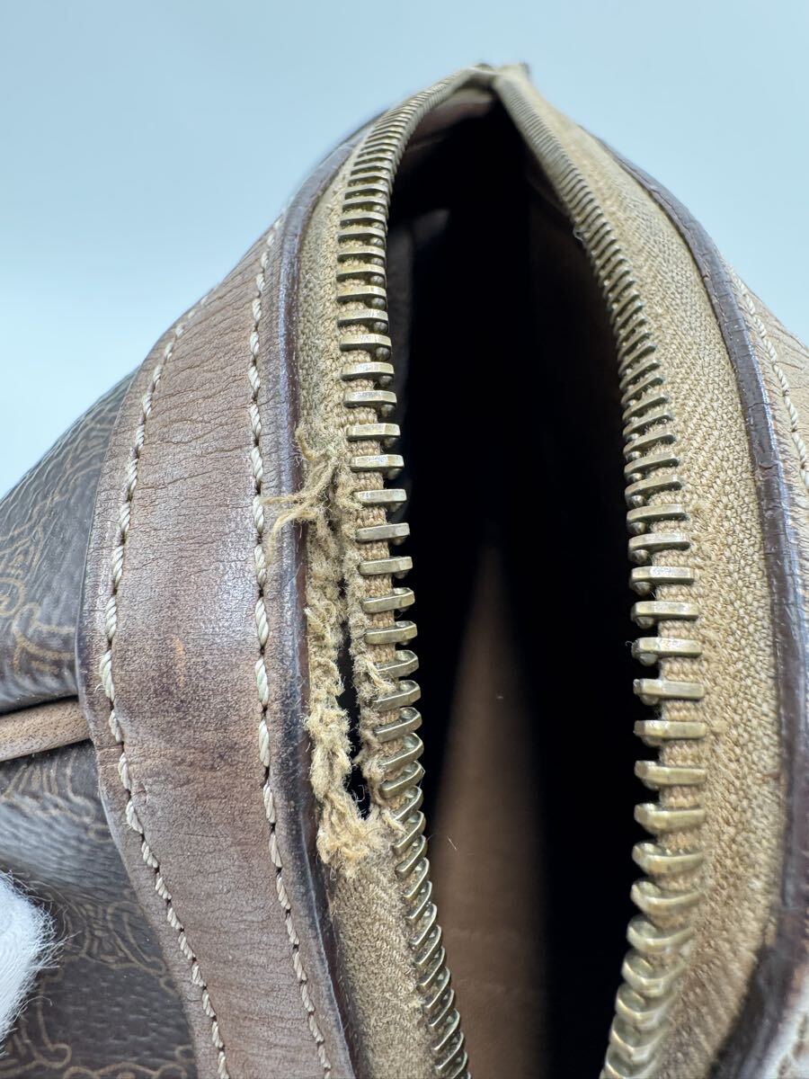 % CELINE セリーヌ ハンドバッグ ボストンバッグ マカダム_画像6