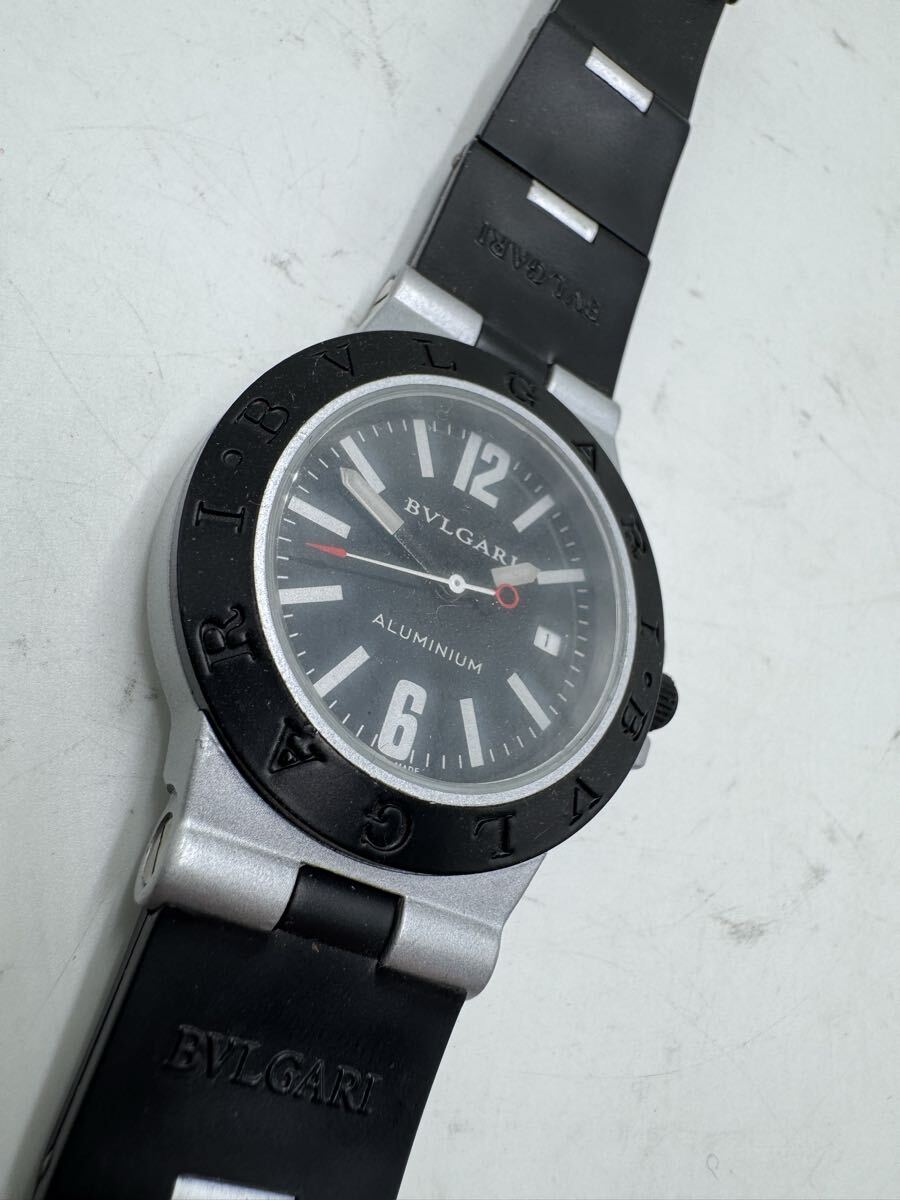 % BVLGARI ブルガリ アルミニウム 腕時計 AL38A L3276_画像1