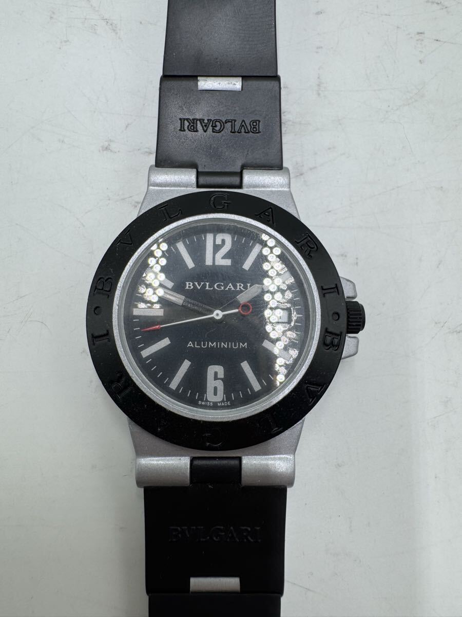 % BVLGARI ブルガリ アルミニウム 腕時計 AL38A L3276_画像2