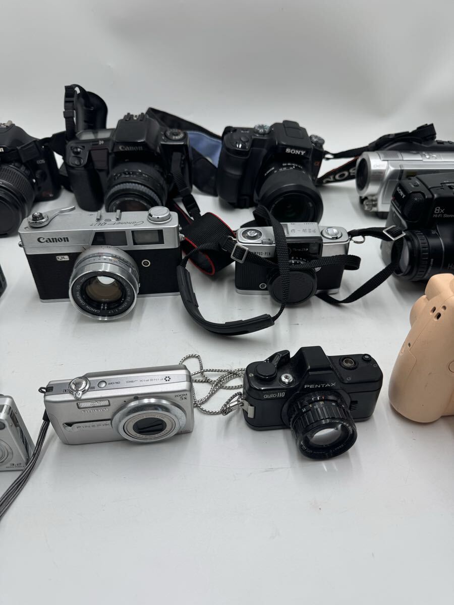 % デジタルカメラ ビデオカメラ フィルムカメラ Canon SONY など まとめ売り セット_画像5