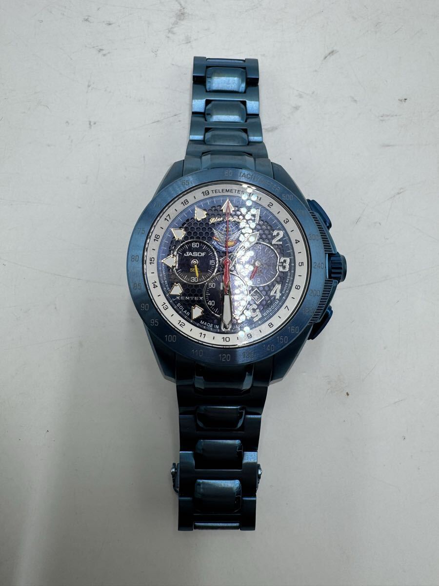 # KENTEX ケンテックス ブルーインパルス クロノグラフ 腕時計 BI0045_画像3